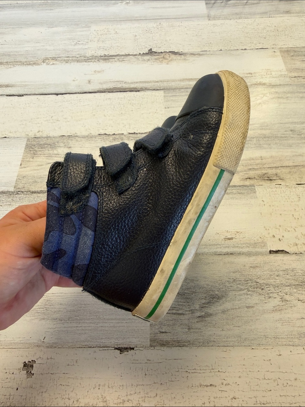 Mini Boden Velcro Ankle Boots - Picture 4 of 5